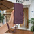 Google Pixel 11 Pro XL Happy Heart Pattern Magnetic Closure Vegan Leather Phone Case with Wrist Strap - Violet