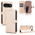 Google Pixel 11 Pro XL Honeycomb Dot Texture Leather Phone Case - Gold