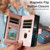 Google Pixel 11 Pro XL Imitation Calf Vegan Leather 9 Card Slots Zipper Phone Case with Wrist Strap - Rose Gold