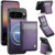 Google Pixel 11 Pro XL JEEHOOD J06 British Style RFID MagSafe Card Bag PU Phone Case - Purple