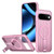Google Pixel 11 Pro XL Kalebol Honeycomb Cooling MagSafe Holder Phone Case - Cherry Blossom Pink