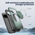 Google Pixel 11 Pro XL Kalebol Magnetic MagSafe Rotation Holder PC Phone Case - Grey Green