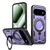 Google Pixel 11 Pro XL Kalebol PC Hybrid TPU Armor MagSafe Ring Holder Phone Case - Purple