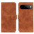Google Pixel 11 Pro XL KHAZNEH Retro Texture Flip Leather Phone Case - Brown