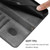 Google Pixel 11 Pro XL Line Splicing Buckle Retro Leather Phone Case - Black