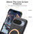 Google Pixel 11 Pro XL Litchi Texture Brushed MagSafe PU Back Cover Phone Case - Black