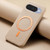 Google Pixel 11 Pro XL Litchi Texture Brushed MagSafe PU Back Cover Phone Case - Khaki