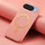 Google Pixel 11 Pro XL Litchi Texture Brushed MagSafe PU Back Cover Phone Case - Pink