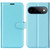 Google Pixel 11 Pro XL Litchi Texture Horizontal Flip Leather Phone Case with Holder - Blue