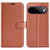 Google Pixel 11 Pro XL Litchi Texture Horizontal Flip Leather Phone Case with Holder - Brown