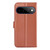Google Pixel 11 Pro XL Litchi Texture Horizontal Flip Leather Phone Case with Holder - Brown