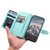 Google Pixel 11 Pro XL Litchi Texture Zipper Wallet Buckle Vegan Leather Phone Case with Wrist Strap - Lake Blue