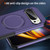 Google Pixel 11 Pro XL Magnetic 360 Rotating Holder Phone Case - Dark Purple