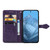 Google Pixel 11 Pro XL Mandala Flower Embossed Leather Phone Case - Purple