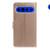 Google Pixel 11 Pro XL Mirrored Buckle Vegan Leather Phone Case with Small Black Cord - Gold