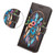 Google Pixel 11 Pro XL Painted Pattern Vegan Leather Phone Case with Strap - Dreamcatcher