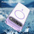 Google Pixel 11 Pro XL PC Hybrid TPU Airbag Shockproof MagSafe Phone Case - Transparent Purple