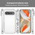 Google Pixel 11 Pro XL PC Hybrid TPU Airbag Shockproof Phone Case - Transparent