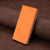 Google Pixel 11 Pro XL Peony Embossed Magnetic RFID Vegan Leather Phone Case - Orange