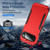 Google Pixel 11 Pro XL Pioneer Armor Heavy Duty PC + TPU Phone Case - Red+Black