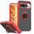 Google Pixel 11 Pro XL Q Shadow 1 Series TPU + PC Phone Case with Ring - Red