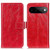 Google Pixel 11 Pro XL Retro Crazy Horse Texture Flip Leather Phone Case - Red