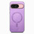 Google Pixel 11 Pro XL Retro Magsafe Magnetic PU Back Cover Phone Case - Purple