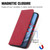 Google Pixel 11 Pro XL Retro Skin Feel Magnetic Flip Leather Phone Case - Red