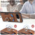 Google Pixel 11 Pro XL Retro Skin-feel Ring Card Wallet Phone Case - Brown