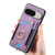 Google Pixel 11 Pro XL Retro Skin-feel Ring Multi-card Wallet Phone Case - Purple