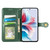 Google Pixel 11 Pro XL Retro Solid Color Buckle Leather Phone Case - Green