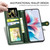 Google Pixel 11 Pro XL Retro Solid Color Buckle Leather Phone Case - Green
