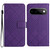 Google Pixel 11 Pro XL Rhombic Grid Texture Leather Phone Case - Purple