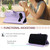 Google Pixel 11 Pro XL Ring Buckle Rhombic Leather Phone Case - Purple