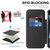 Google Pixel 11 Pro XL Shield MagSafe RFID Anti-theft Leather Phone Case - Black