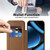 Google Pixel 11 Pro XL Shield MagSafe RFID Anti-theft Leather Phone Case - Brown