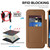Google Pixel 11 Pro XL Shield MagSafe RFID Anti-theft Leather Phone Case - Brown