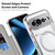 Google Pixel 11 Pro XL Shield MagSafe RFID Anti-theft Leather Phone Case - Grey