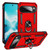 Google Pixel 11 Pro XL Shockproof TPU + PC Phone Case with Holder - Red