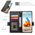 Google Pixel 11 Pro XL Side Buckle Magnetic Frosted Leather Phone Case - Black