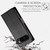 Google Pixel 11 Pro XL Side Buckle Magnetic Frosted Leather Phone Case - Black