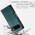 Google Pixel 11 Pro XL Side Buckle Magnetic Frosted Leather Phone Case - Dark Green