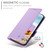 Google Pixel 11 Pro XL Side Buckle Magnetic Frosted Leather Phone Case - Purple