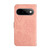 Google Pixel 11 Pro XL Skin Feel Butterfly Embossed Flip Leather Phone Case - Pink