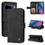 Google Pixel 11 Pro XL Skin Feel Life Tree Metal Button Leather Phone Case - Black