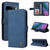 Google Pixel 11 Pro XL Skin Feel Life Tree Metal Button Leather Phone Case - Blue