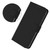 Google Pixel 11 Pro XL Skin Feel Solid Color Leather Phone Case with Lanyard - Black