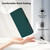 Google Pixel 11 Pro XL Skin Feel Solid Color Leather Phone Case with Lanyard - Dark Green