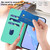 Google Pixel 11 Pro XL Skin Feel Solid Color Leather Phone Case with Lanyard - Green