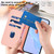 Google Pixel 11 Pro XL Skin Feel Solid Color Leather Phone Case with Lanyard - Pink
